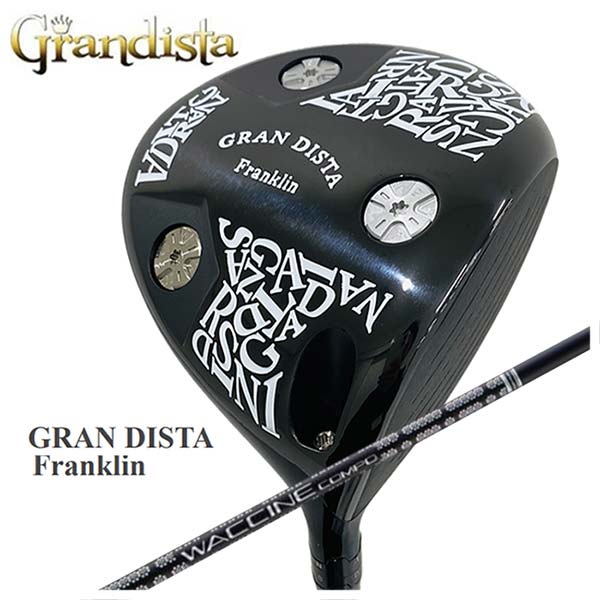 【特注・ヘッド在庫有り】 GRANDISTA グランディスタ Franklin フランクリン ドライバー グラビティ ワクチンコンポ GR451シャフト