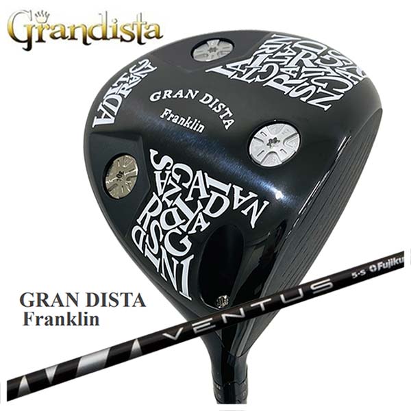 【特注・ヘッド在庫有り】 GRANDISTA グランディスタ Franklin フランクリン ドライバー 藤倉(Fujikura フジクラ) ヴェンタス VENTUS BLACKシャフト