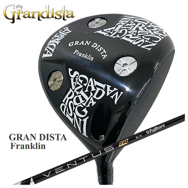 【特注・ヘッド在庫有り】 GRANDISTA グランディスタ Franklin フランクリン ドライバー 藤倉 ベンタス TR ブラック VENTUS TR BLACK シャフト