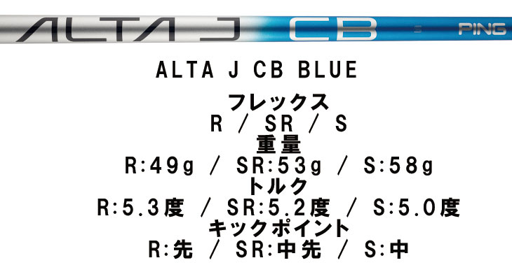 PING（ピン） PING G440K ドライバー ALTA J CB BLUE カーボンシャフト
