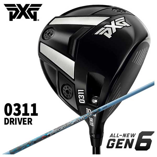 【特注・ヘッド在庫有り】 PXG GEN6 0311 ドライバー Threering（スリリング） Pole to win ポールトゥウィン シャフト