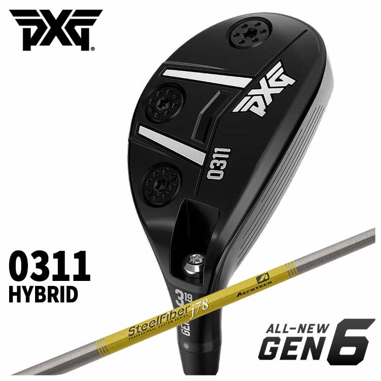 PXG GEN6 0311 ハイブリッド エアロテック スチールファイバーJ