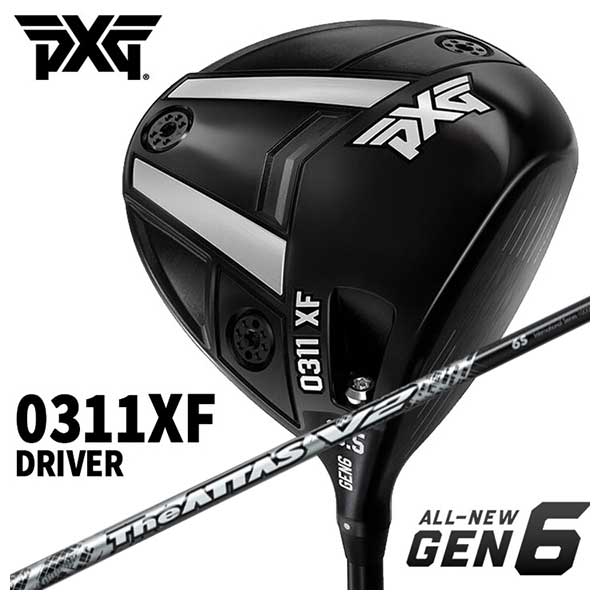 【特注・ヘッド在庫有り】 PXG GEN6 0311XF ドライバー USTマミヤ The ATTAS V2 ジ・アッタス ブイツー シャフト