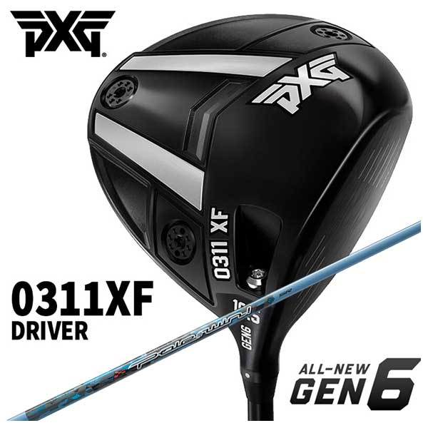 【特注・ヘッド在庫有り】 PXG GEN6 0311XF ドライバー Threering（スリリング） Pole to win ポールトゥウィン シャフト