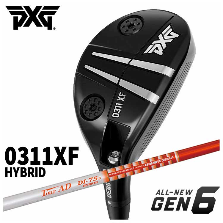 إåɺ߸ͭ PXG GEN6 0311XF ϥ֥å եȥǥ TOUR AD DI HYBRID