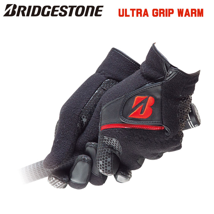 ブリヂストン ゴルフ ウルトラグリップウォーム グローブ  BRIDGESTONE ULTRA GRIP WARM GLGW31 全天候モデル 両手用 ネコポス対応｜daiichigolf