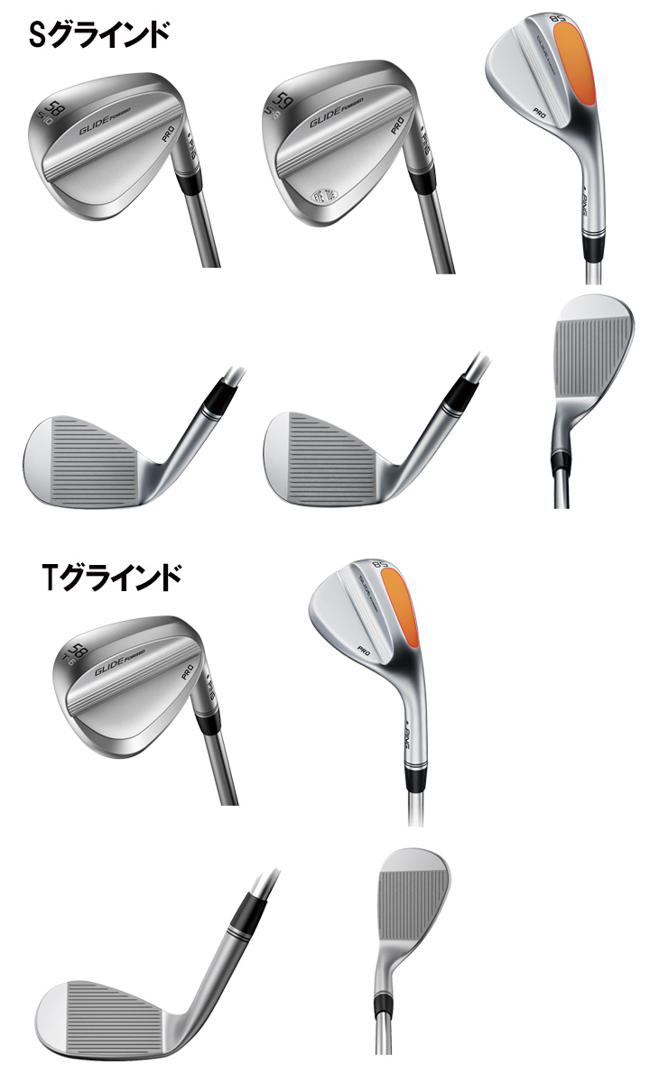 【大特価】 ピン PING GLIDE FORGED PRO グライド フォージド プロ ウェッジ トゥルーテンパー ダイナミックゴールドシャフト