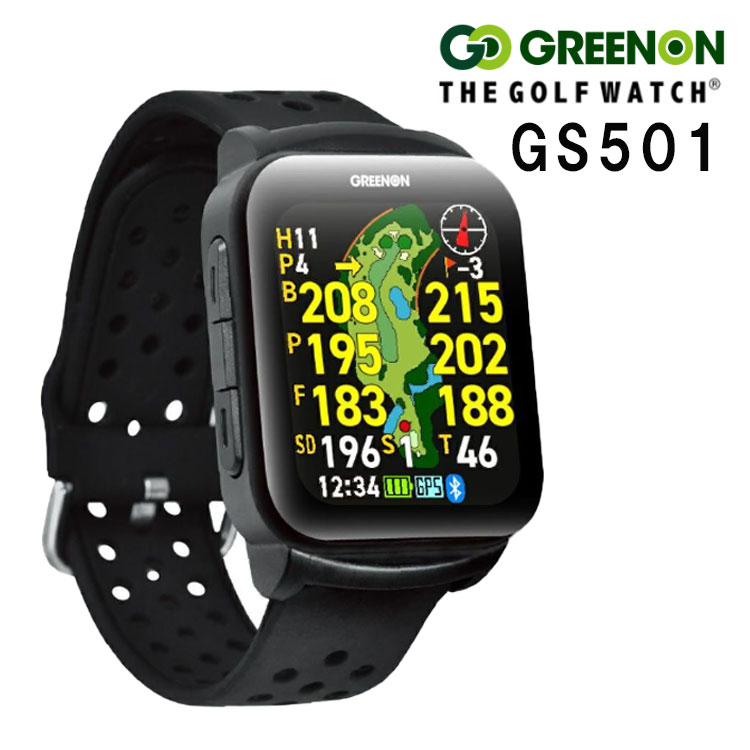 O[I UEStEHb` GS501 rv^ GPSStir GREENON THE GOLF WATCH