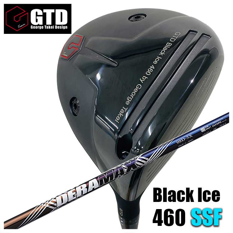 【大得価正規品】GTD Black Ice 460 ドライバー 10.5°/JAPAN PRO PROTOTYPE-LD SPECIAL EDITION シャフト/ジョージ武井 ブラックアイス 1W 10.5度 ドライバー