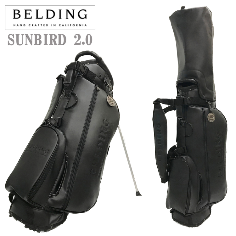 ベルディング キャディバッグ  HBCB-850156 サンバード 2.0 スタンドバッグ　8.5型 BELDING SUNBIRD 2.0 STAND BAG｜daiichigolf