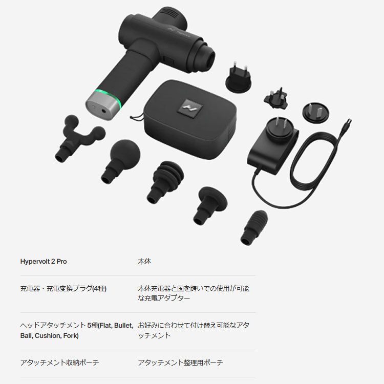 ハイパーアイス ハイパーボルト 2 プロ HYPERICE Hypervolt 2 Pro マッサージガン リリースガン | HYPERICE | 04