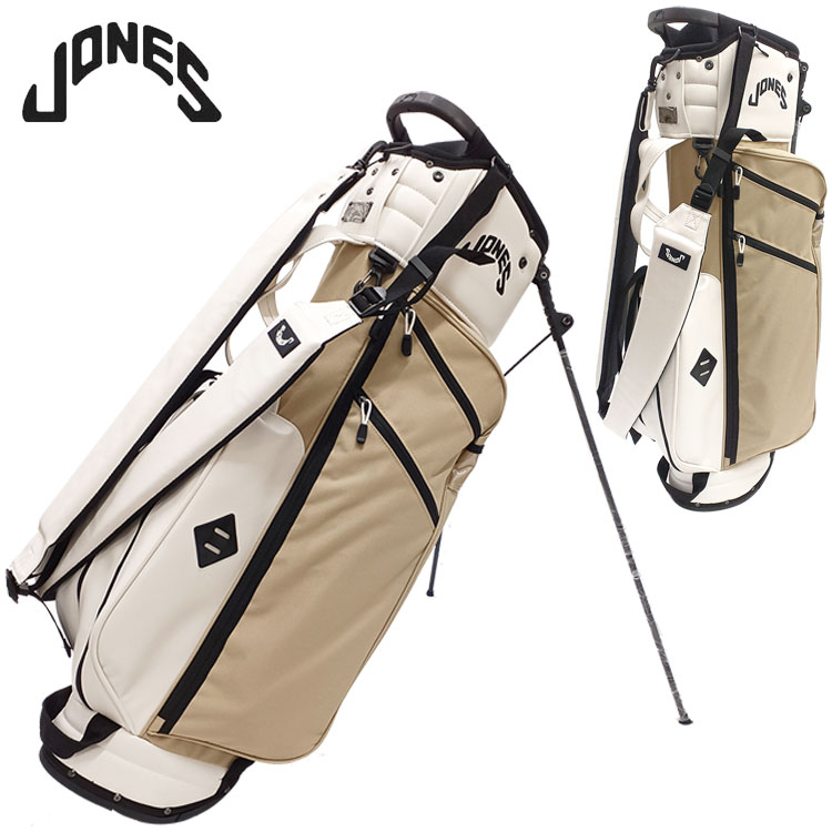 ジョーンズ トゥルーパー 2.0 スタンドバッグ サンドベージュ キャディバッグ JONES Trouper 2.0 Stand Bag  JSC1862 Sand Beige ゴルフ