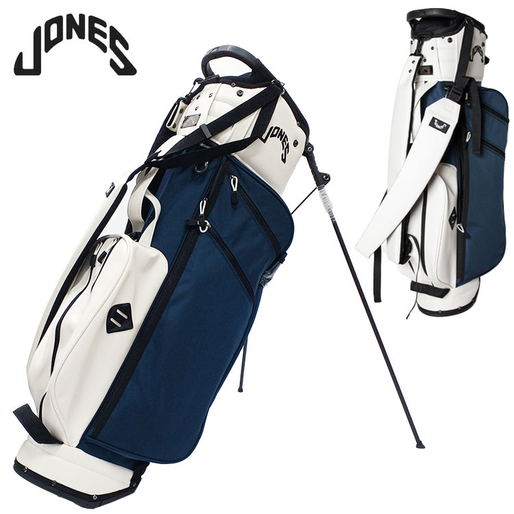 ジョーンズ トゥルーパー 2.0 スタンドバッグ ネイビー キャディバッグ JONES Trouper 2.0 Stand Bag Navy ゴルフ