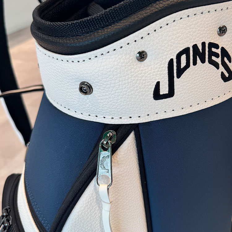 JONES キャディバッグ ネイビー/ホワイト JONES キャディバッグ ネイビー・ホワイト Amazon.co.jp