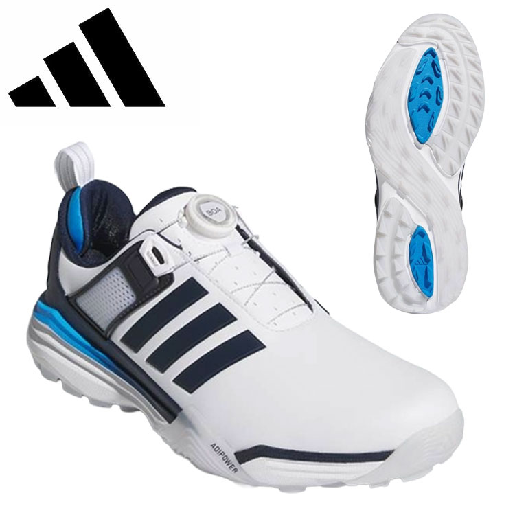 �A�f�B�_�X adidas �S���t�V���[�Y �A�f�B�p���[ 26 �{�A  ADIPOWER 26 BOA SPIKELESS �z���C�g�^�l�C�r�[�^�u���[ �X�p�C�N���X OOM30 JS4139