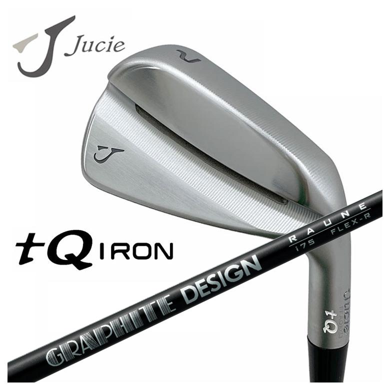 Jucie ジューシー tQ アイアンセット 4-9番、PW 7本セット Jucie（ジューシー） tQ アイアン グラファイトデザイン RAUNE IRON
