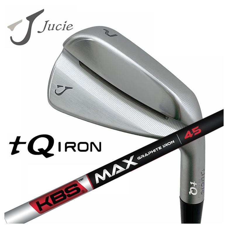 Jucie（ジューシー） tQ アイアン KBS MAX GRAPHITE カーボンシャフト
