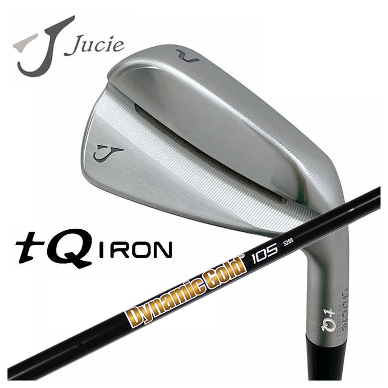 Jucie（ジューシー） tQ アイアン トゥルーテンパー ダイナミックゴールド105 オニキスブラック ONYX BLACK 矢がら