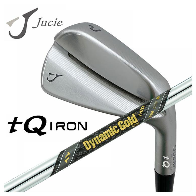 Jucie（ジューシー） tQ アイアン トゥルーテンパー ダイナミックゴールド DG MID 95 ツアーイシュー シャフト