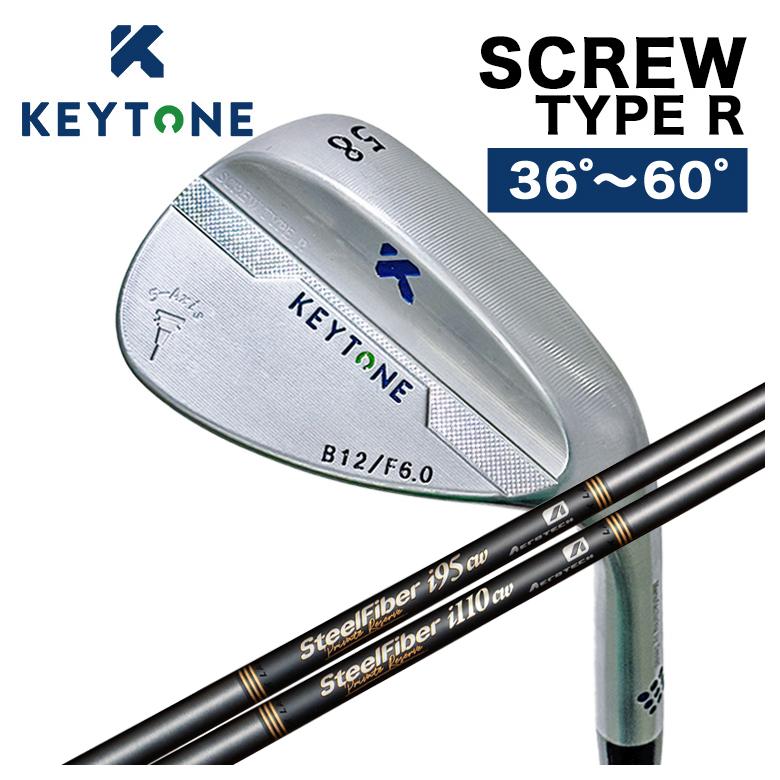 KEYTONE キートン ウェッジ SCREW スクリュー TYPE R 日本製 スチールファイバー i Private Reserve プライベートリザーブ シャフト
