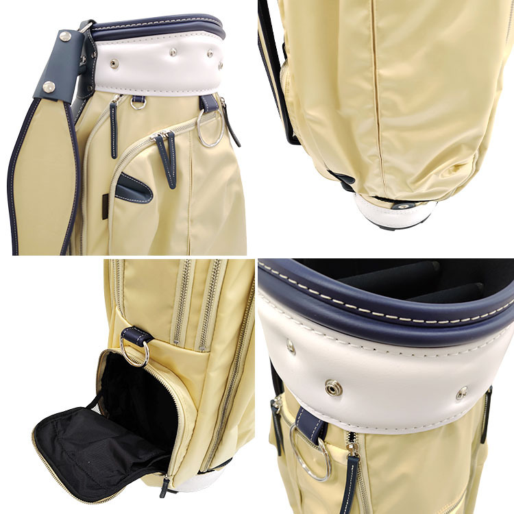 考英舎 キャディバッグ 9型 3.3kg ハンドメイド 高密度ツイルナイロン 