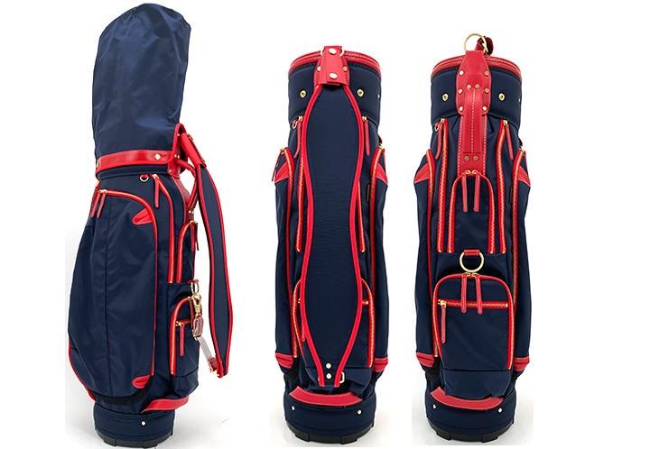 考英舎 キャディバッグ 9型 3.3kg ハンドメイド 高密度ツイルナイロン