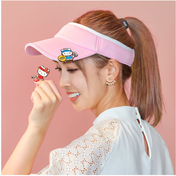 ハローキティ＆ダニエル ゴルフマーカ― サンリオ マグネット付き