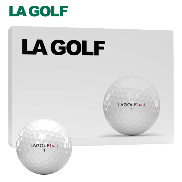 LA GOLF ゴルフボール 1ダース(12球) LAGOLF-ball - ゴルフボール