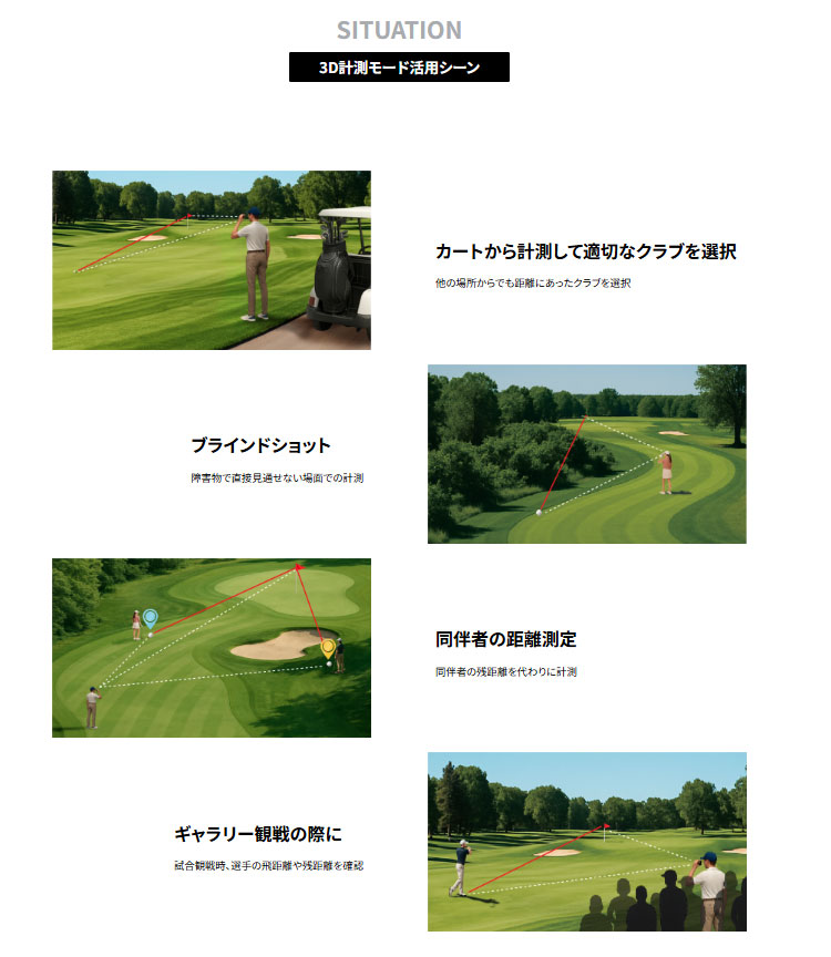 ShotNavi（ショットナビ） リネア Shot Navi LINEA レーザー距離計測器