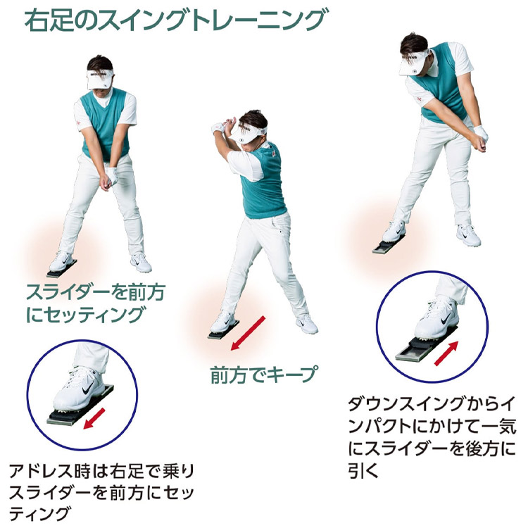 練習器具】LPスイング パワースライダー LPSwing Power Slider ゴルフ