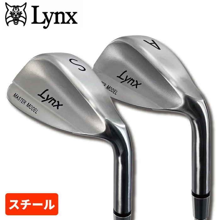 【特注】リンクス マスターモデル ウェッジ 完全復刻 LYNX MASTER MODEL WEDGE スチールシャフト ゴルフ｜daiichigolf