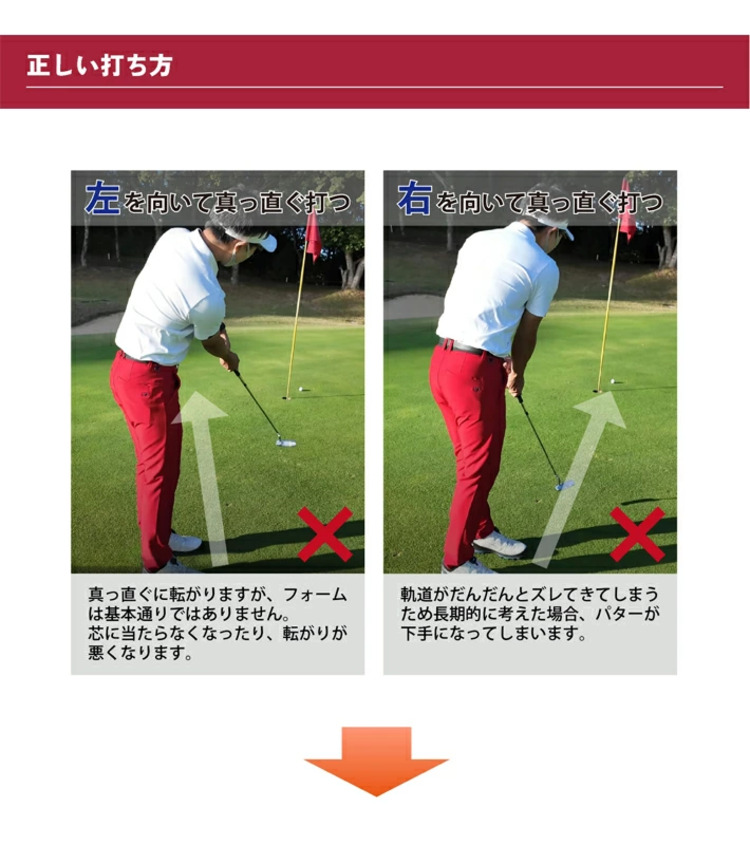 【練習器具】リンクス エックスビック パッティングビュー Lynx XVIC PUTTING VIEW パター 方向性 トレーニング AI練習器 ゴルフ | Lynx | 06