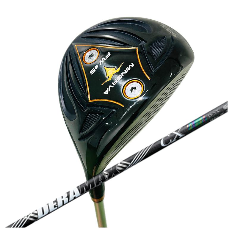 【特注】MINERVA フェアウェイウッド ミネルヴァ ヴァリエンテ VALIENTE FW DERAMAX デラマックス 虹デラ CX-D プレミアムシリーズ シャフト