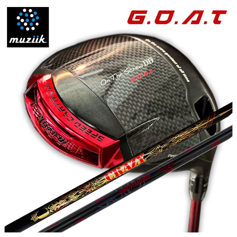 美品！ムジーク muzhik DD GOAT 10.5° ヘッド単体 muziik ムジーク On The Screw DD GOAT ゴート ドライバー クレイジー