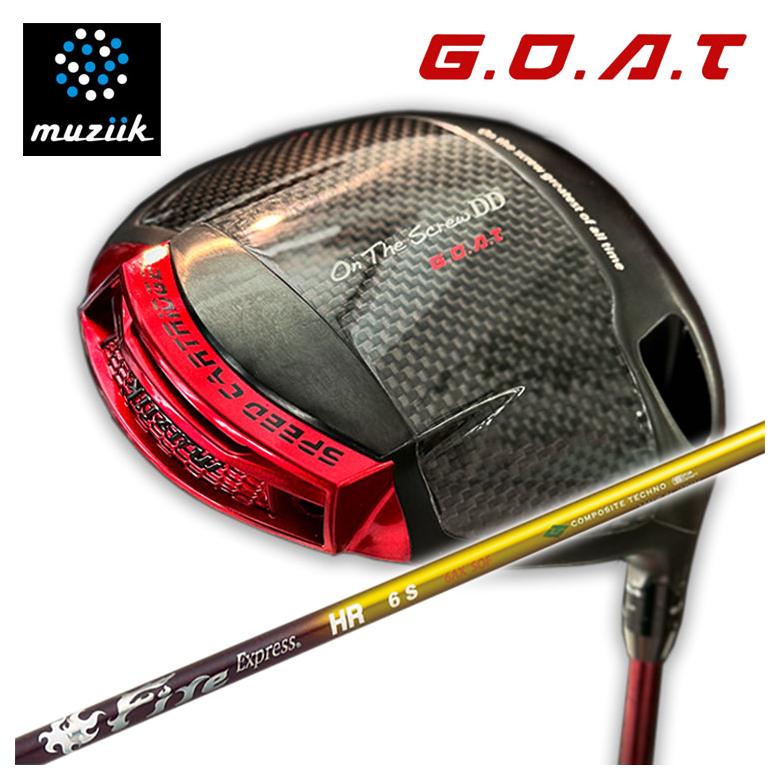 ムジーク　On The Sound DD GOAT ドライバー muziik On the Screw DD G.O.A.T Goat Driver is here! #golf
