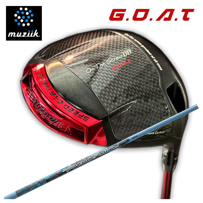 muziik ムジーク On The Screw DD GOAT ゴート ドライバー Threering（スリリング） Pole to win ポールトゥウィン シャフト