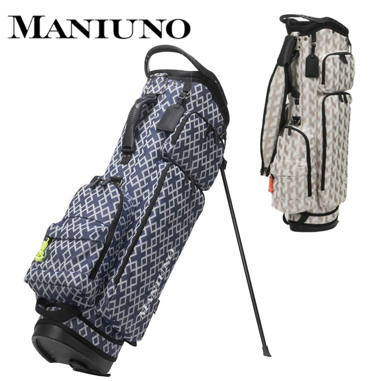 大特価】マニウノ MANIUNO スタンドバック キャディバッグ 9.5型