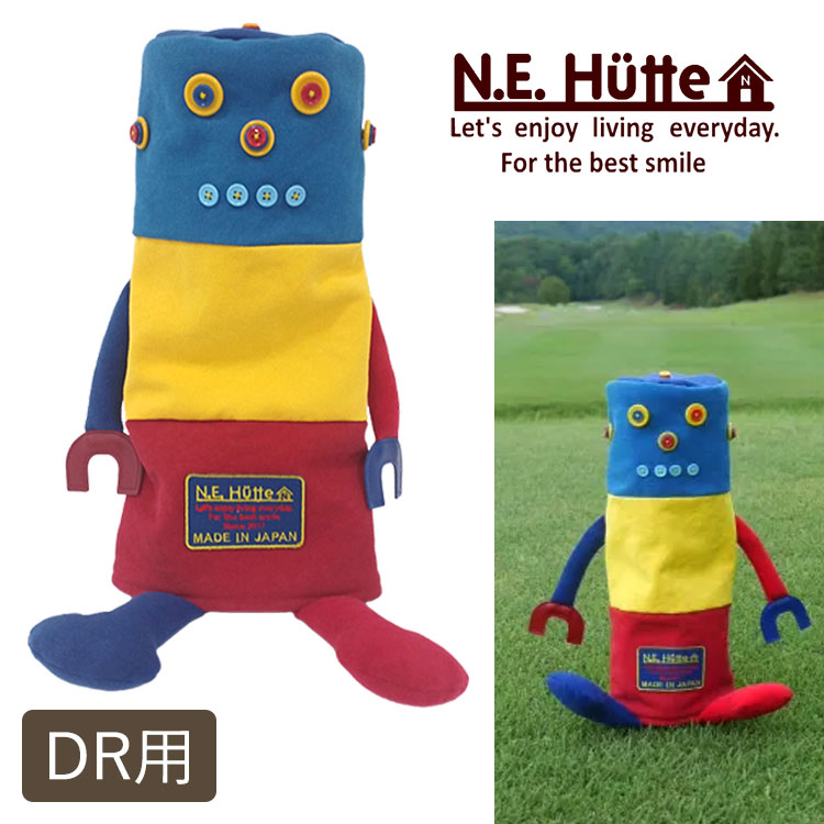 数量限定】N.E.Hutte エヌイーヒュッテ ヘッドカバー ドライバー用 DR 