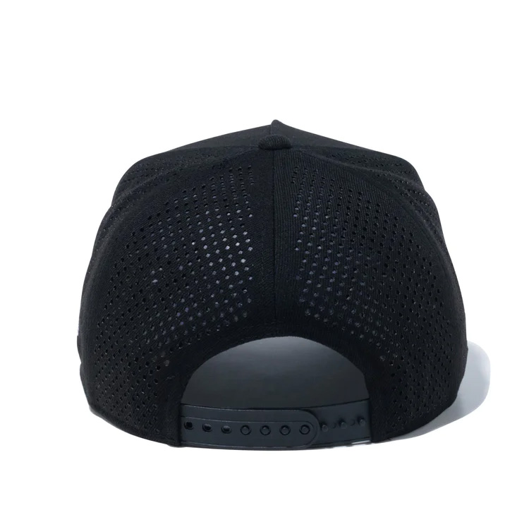 ニューエラ キャップ 9FORTY A-Frame Laser Perforated Box Logo ブラック ボックスロゴ  14109280 NEW ERA ゴルフ｜daiichigolf｜02