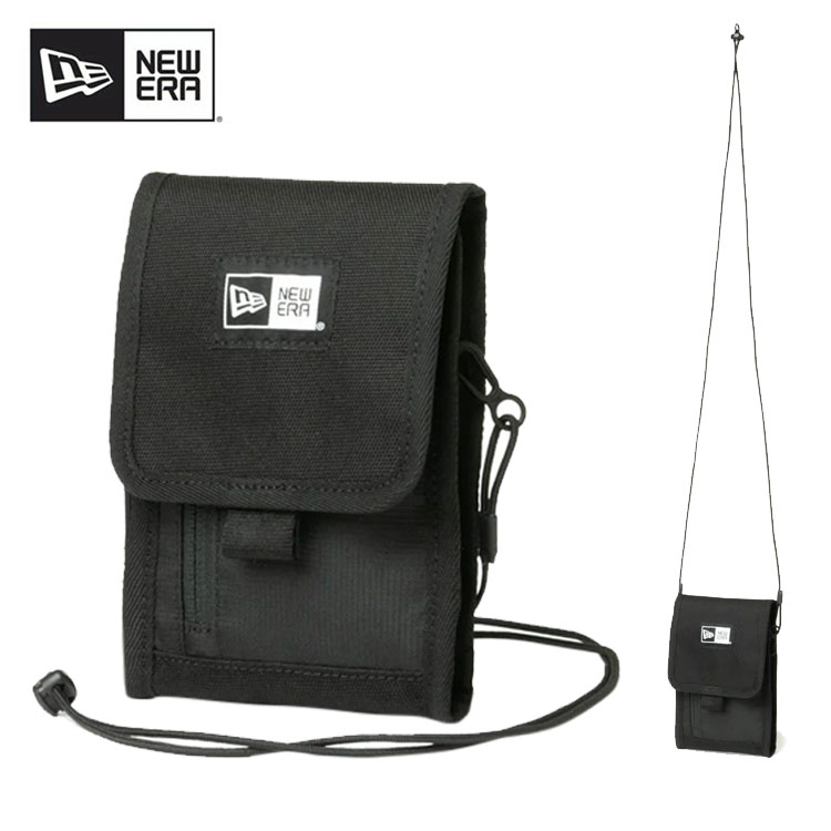 ˥塼 NEW ERA ͥåݡ NECK POUCH 0.3L ܥǥХå ȥ٥Хå TRAVEL BAG ֥å 13552469  ͥݥб