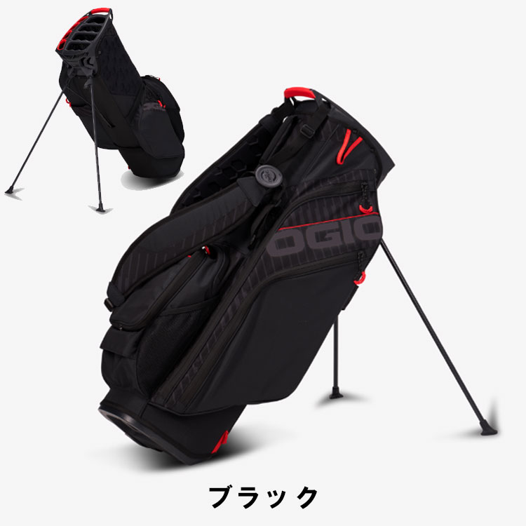 オジオ スタンド キャディバッグ WOODE ハイブリッド 10型 47インチ対応 OGIO WOODE HYBRID 24 GOLF BAG 軽量  ゴルフ