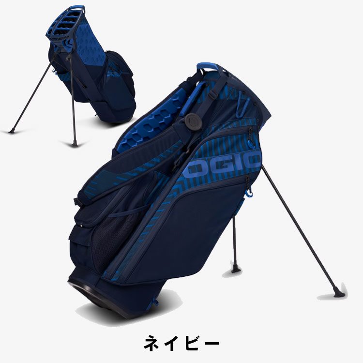 オジオ スタンド キャディバッグ WOODE ハイブリッド 10型 47インチ対応 OGIO WOODE HYBRID 24 GOLF BAG 軽量  ゴルフ