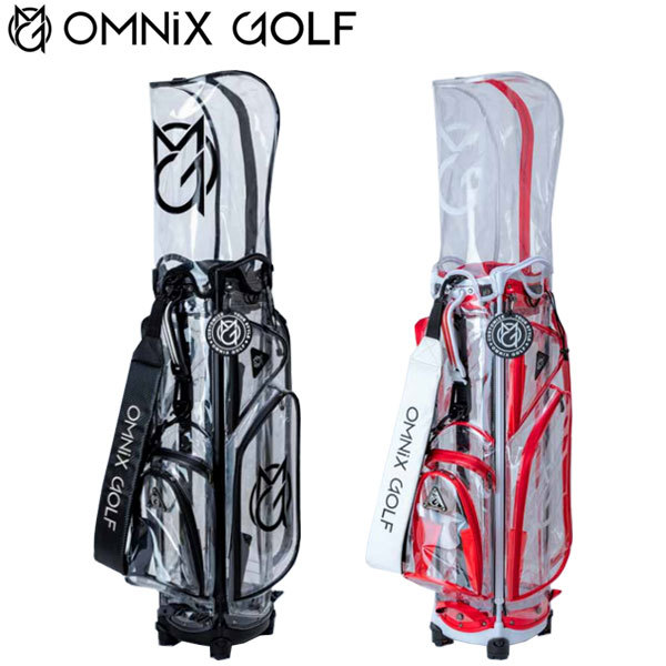 オムニックス ゴルフ クリア キャディバッグ 9型 組立式 OMNIX GOLF Clear CADDIE BAG :omnix-02:第一ゴルフ -  通販 - Yahoo!ショッピング