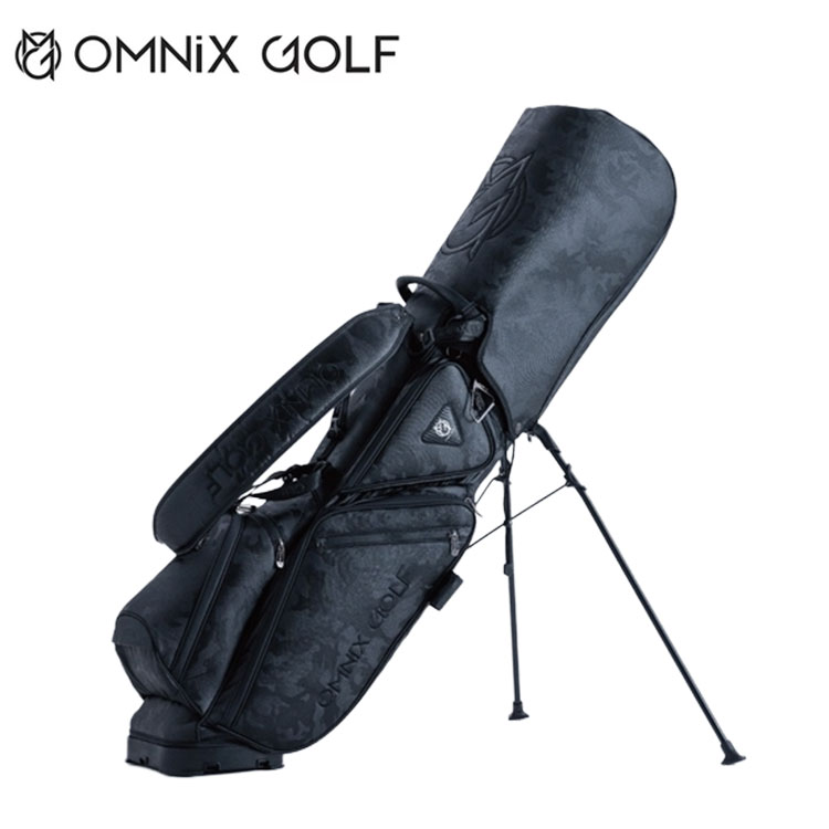OMNIX オムニックス カモ スタンドバッグ 8.5型 キャディバッグ OMNiX GOLF（オムニックスゴルフ） オムニクス ゴルフ 軽量 スタンド