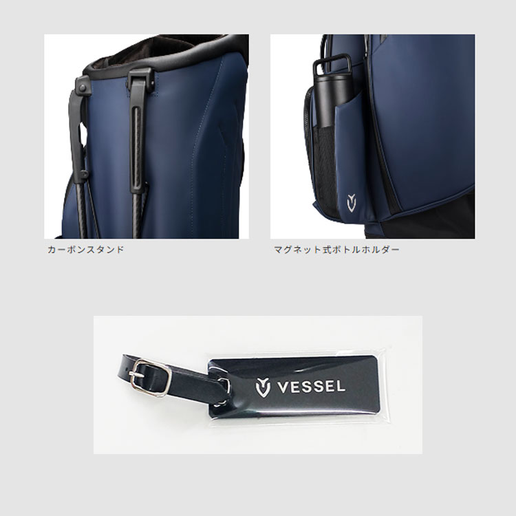 VESSEL（スポーツ） ベゼル スタンド キャディバッグ PLAYER 5.0
