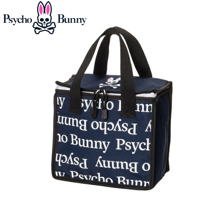 (ポイント10倍)サイコバニー ラウンドバッグ  Psycho Bunny BOXBAG PB THERMO  PBMG3SBB 保冷 ゴルフ｜daiichigolf