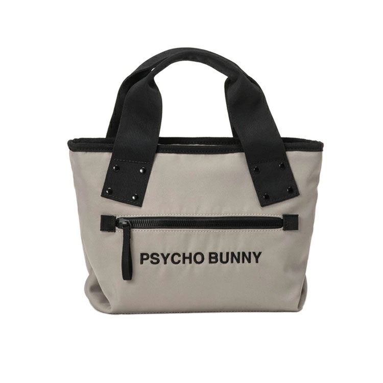 Psycho Bunny カートバック　ラウンドバッグ　アイボリー Psycho Bunny サイコバニー ゴルフ カートトート ラウンドバッグ