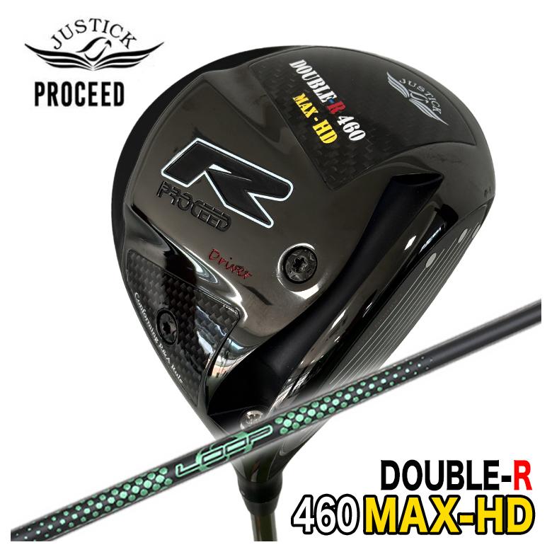 【特注】 JUSTICK ジャスティック PROCEED DOUBLE-R 460MAX-HD ドライバー シンカグラファイト LOOPプロトタイプ GKシャフト