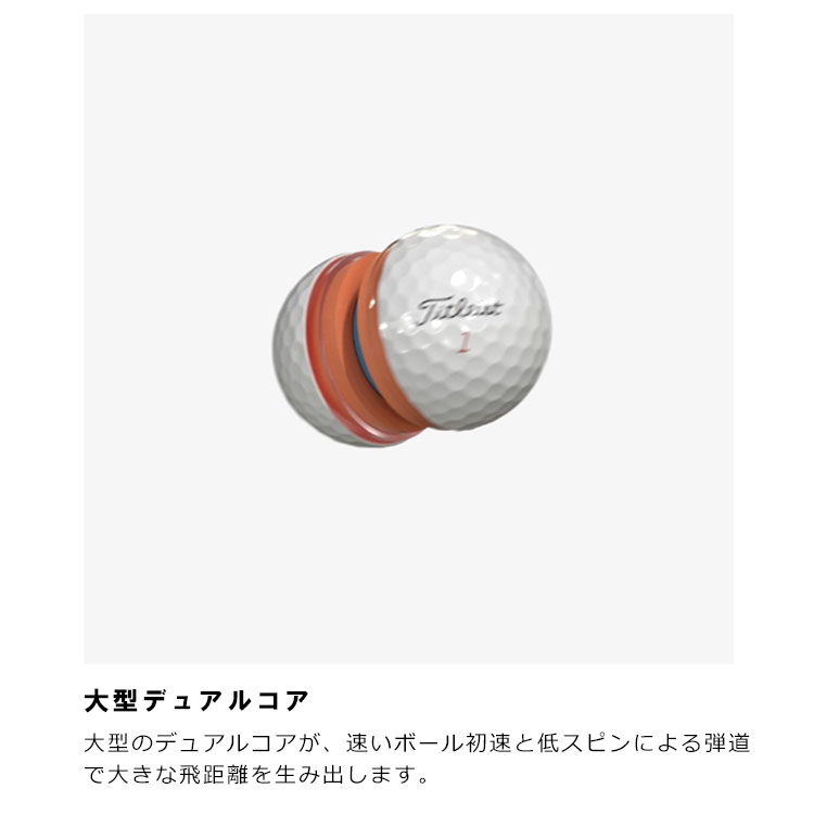 (ポイント10％)タイトリスト ゴルフボール プロ V1x レフトダッシュ TITLEIST PRO V1x LEFT DASH 1ダース (12球)  日本正規品