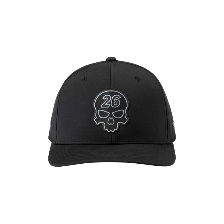 PXG キャップ スナップバック DARKNESS SKULL 6-PANEL CURVED